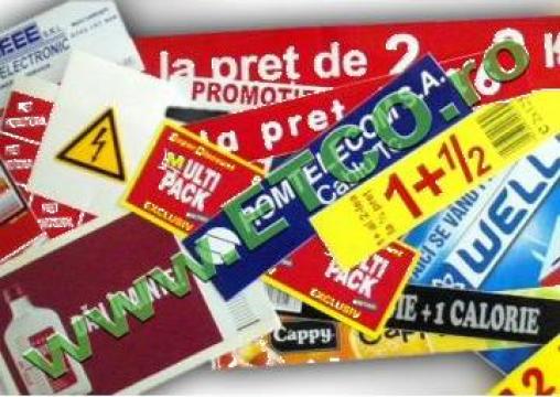 Sticker personalizat (autocolant, etichete)