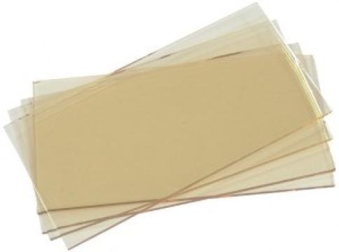 Sticla termorezistenta pentru usa soba/semineu / 190x175mm