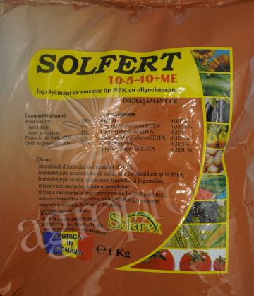 Stimulator de crestere Solfert 10-5-40+ME 1kg