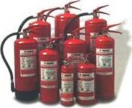 Stingatoare portative presurizate cu pulbere