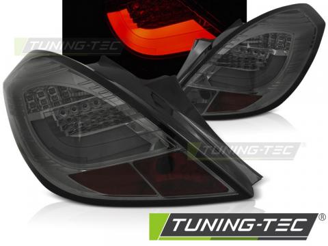 Stopuri LED compatibile cu Opel Corsa D 3D 04.06-14 fumuriu