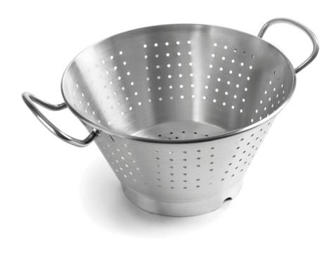 Strecuratoare conica inox satinat 28 cm