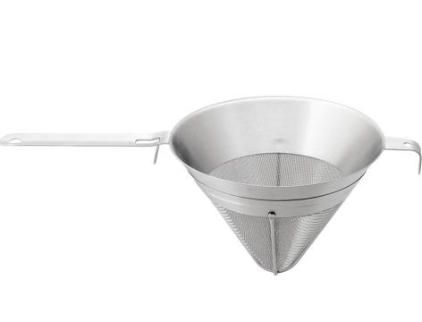 Strecuratoare inox conica cu sita deasa 24x18 cm