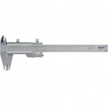 Subler inox Yato 0-150 mm, precizie 0.02 mm