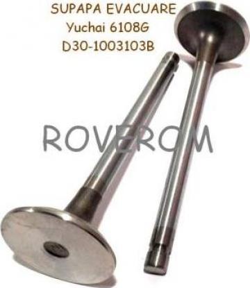 Supapa evacuare Yuchai 6108, XCMG ZL30G, YTO LT214