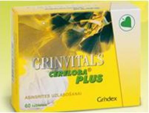 Supliment alimentar Grinvitals Cereloba Plus Ginkgo Biloba +