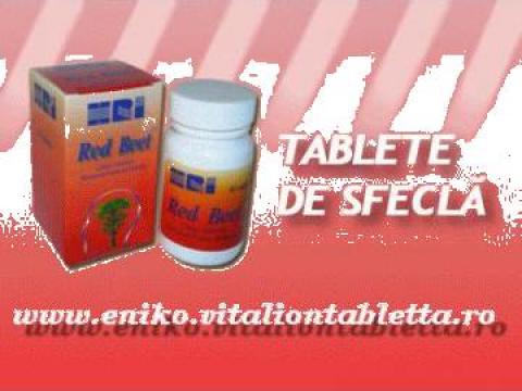 Supliment alimentar HRI Red Beet sfecla, tamaduitorul rosu