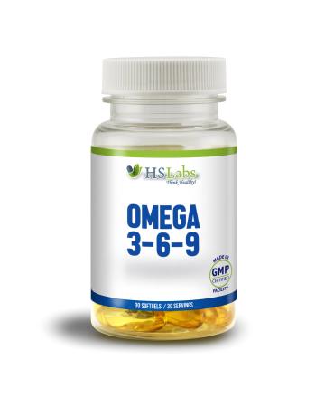 Supliment alimentar HS Labs Omega 3-6-9, 30 gelule moi