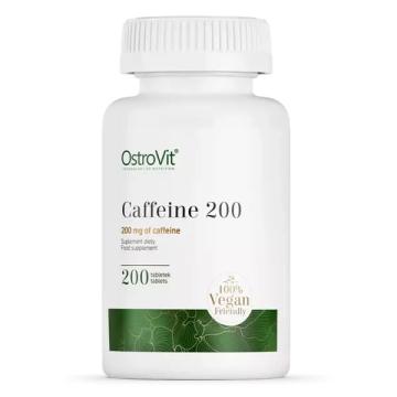 Supliment alimentar OstroVit Caffeine 200 mg - 200 Tablete
