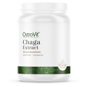 Supliment alimentar OstroVit Chaga Extract pulbere 50 grame