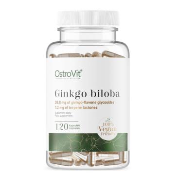 Supliment alimentar OstroVit Ginkgo Biloba Vege 120 capsule