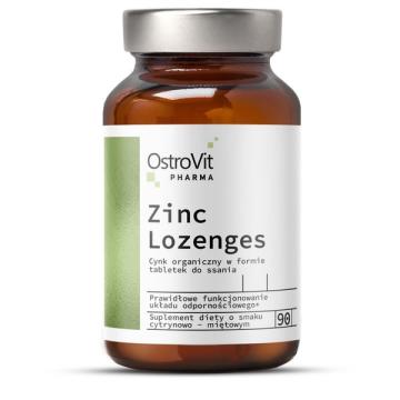 Supliment alimentar OstroVit Zinc Lozenges, 90 tablete