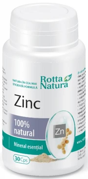 Supliment alimentar Rotta Natura Zinc natural 30 capsule