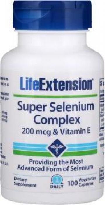 Supliment alimentar Super Seleniu complex cu vitamina E