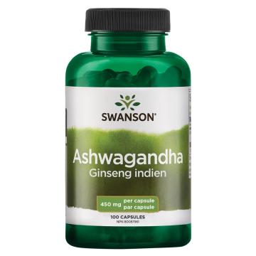 Supliment alimentar Swanson Ashwagandha, 450mg - 100 capsule