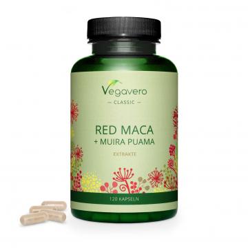 Supliment alimentar Vegavero Red Maca + Muira Puama