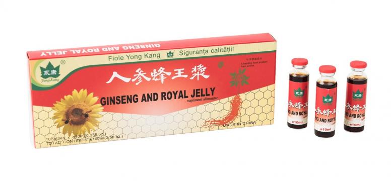 Supliment alimentar Yong Kang - Ginseng & Royal Jelly