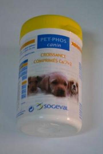 Supliment nutritional caini Pet-Phos Ca/P=2