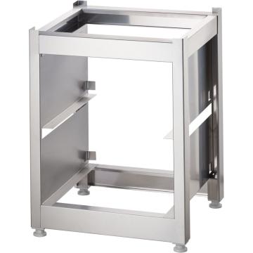 Suport inox masini spalat vase cu cos 40x40 cm