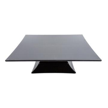 Suport pentru tort 35x35x10 cm, negru