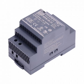 Sursa alimentare 24V 60W, montaj sina DIN - Hikvision DS-KAW