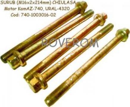 Surub (m16x2x214mm) chiulasa motor Kamaz-740, Ural-4320