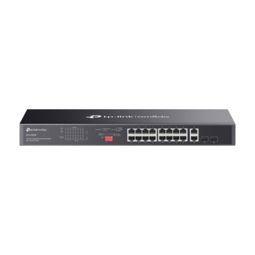 Switch 16 x RJ45 1G PoE, 2 x combo SFP RJ45 1G