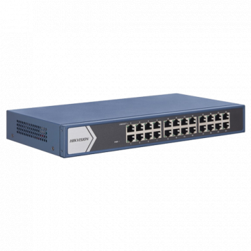 Switch 24 porturi Gigabit, Smart Management - Hikvision