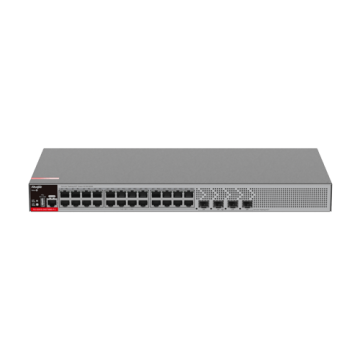 Switch 24 porturi RJ45 1G PoE+, 4 x SFP 2.5G, L2+ Cloud