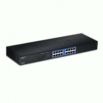 Switch GREENnet rack mount 16 porturi Gigabit - TRENDnet TEG