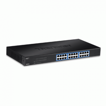 Switch GREENnet rack mount 24 porturi Gigabit - TRENDnet TEG