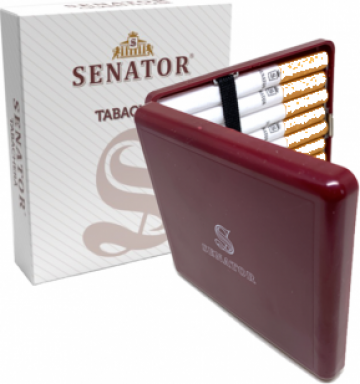 Tabachera clasica Senator - Brown