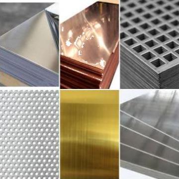 Tabla aluminiu, alama, cupru, inox, zinc