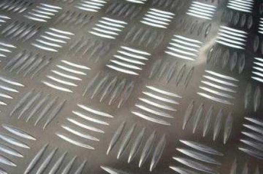 Tabla aluminiu striata 2mm grosime Quintett 5 bare