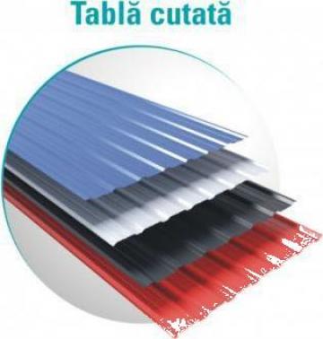 Tabla cutata T8 zincat si color