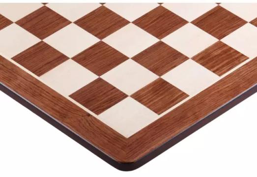 Tabla de sah din lemn padauk, 55mm