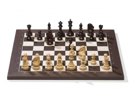 Tabla de sah electronica DGT (USB) wenge piese Royal