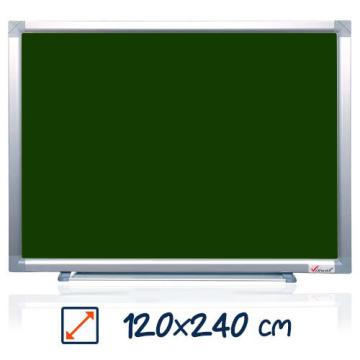 Tabla magnetica verde 120x240 cm, premium, Visual