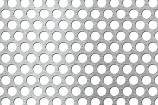 Tabla perforata cu perforatii rotunde 2x1500x3000 mm