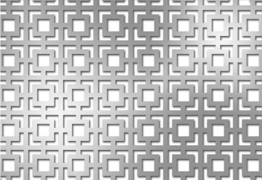 Tabla perforata decorativa