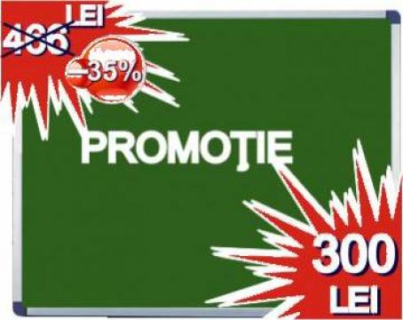 Tabla scolara verde monobloc