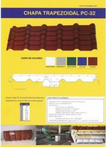 Tabla trapezoidala PC -32 ondulata