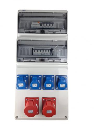 Tablou de distributie 32 module 685x330mm precablat echipat