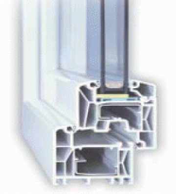 Tamplarie din PVC cu geam termopan