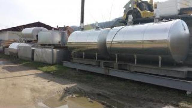 Tancuri racire lapte inox 200 - 10.000 litri
