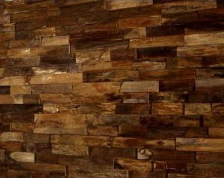 Tapet perete din lemn de teak Arran