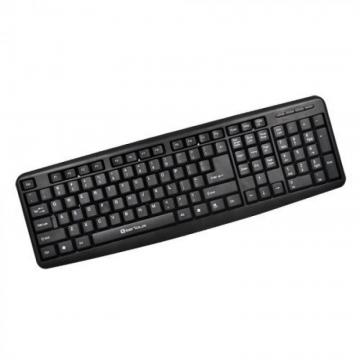 Tastatura Serioux 9400, USB, cu fir, US layout, neagra, SRXK