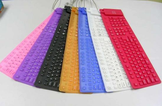 Tastatura flexibila din silicon