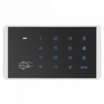 Tastatura wireless Kerui KR-K16 cu cititor RFID