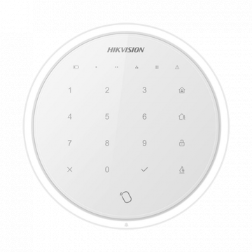 Tastatura wireless cu cititor card, 868 Mhz - Hikvision